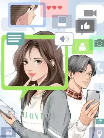 镇纸与线漫画封面，标注留白阅读用占位图